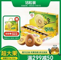 Zespri 佳沛 新西兰阳光金奇异果 Jumbo超大果 单果175-232g 16-18个