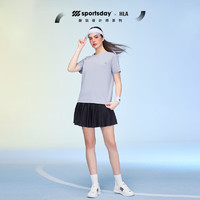 HLA 海澜之家 短袖女SPORTSDAY马术运动速干短袖女装夏季城市轻户外