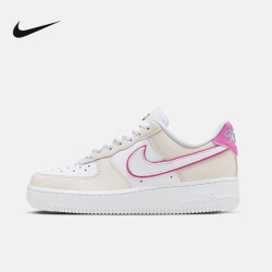 nike耐克af1板鞋女鞋airforce1刺绣鸳鸯色空军一号运动鞋hm36940