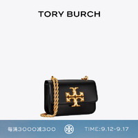 TORY BURCH ELEANOR系列女士搭扣链条单肩斜挎包73589 黑色小号