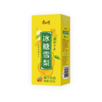 康师傅 水蜜桃冰糖雪梨250ml*12盒果汁饮品