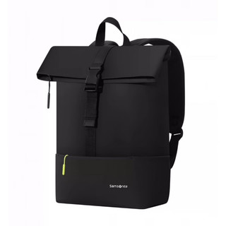 新秀丽（Samsonite）新秀丽双肩包VERCELLI系列TR1休闲学院风大容量电脑包 TR1*09030黑色