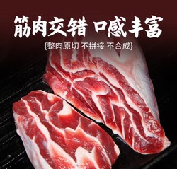 HONDO 恒都 国产原切牛腱子肉 1kg 冷冻