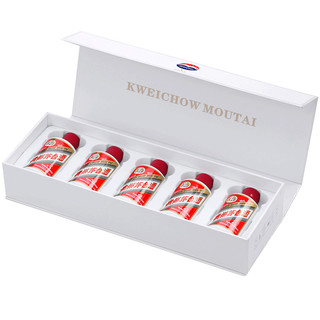 MOUTAI 茅台 贵州茅台酒金条小酒组合 53%vol 酱香型 50ml*5瓶 礼盒装