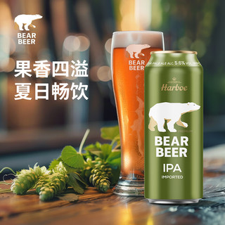 豪铂熊啤酒经典组合装500ml*16听（金小麦+IPA） 啤酒礼盒 德国 金小麦+IPA 500mL 16罐