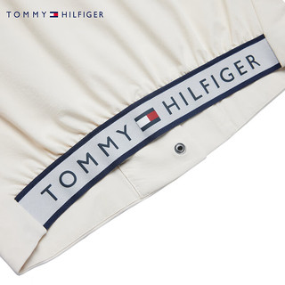 TOMMY HILFIGER汤米儿童童装潮流洋气夹克春秋季男童休闲纯色外套上衣 暖白 155/76