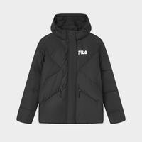 FILA 斐乐 女装羽绒服女子基础简约休闲连帽保暖长袖上衣羽绒服