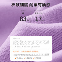 BoBDoG巴布豆女童秋装2024拼接长袖卫衣儿童上衣小女孩宽松假两件衣服 紫 草莓小丽X 150