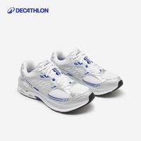 DECATHLON 迪卡侬 老爹鞋男秋季复古银色拼接缓震网面透气新运动休闲男鞋IVX2