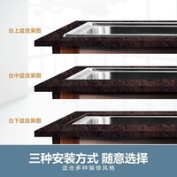 摩恩(MOEN)厨房单槽304不锈钢洗菜盆大单槽洗碗池配水龙头套装【30天】 650*430mm不锈钢单槽+基础龙头