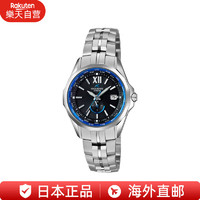 CASIO 卡西欧 海神手表OCEANUS 男款s3400 蓝宝石太阳能电波 女款S340 七夕礼物 银色 OCW-S340-1AJF