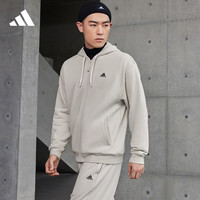 adidas 阿迪达斯 官网轻运动男女装秋冬加绒加厚宽松连帽拉链夹克外套IV7604