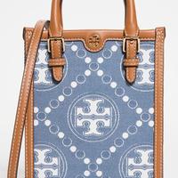 TORY BURCH Mini款 Monogram 单宁系列 手提包 琴谱包