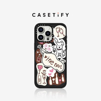 CASETiFY gula独处时光防摔手机壳适用于iPhone 15 Pro Max磨砂黑