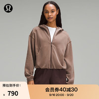 lululemon丨Softstreme™ 女士拉链连帽衫 LW3HM8S 板栗色 2