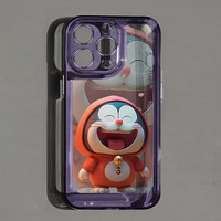 senbo 圣铂 适用苹果15promax新款手机壳iPhone14pro超萌蓝胖子13高级感12透明的套11全包14plus小众2023女款por十五