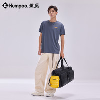 KUMPOO 薰风 户外速干短袖t恤男上衣休闲服宽松透气运动服熏风羽毛球服女