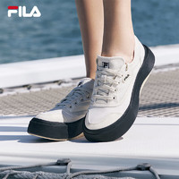 FILA 斐乐 官方女鞋2024秋季摩登时尚复古帆布休闲鞋