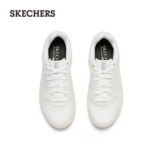 斯凯奇（Skechers）男士舒适休闲透气轻盈高回弹鞋垫时尚254010 WNT/WNT 39