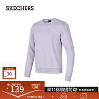 斯凯奇（Skechers）男女同款2024年秋季舒适时尚潮流P424U037 幽谷紫/04PG XXXL