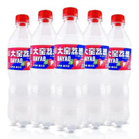 大窑嘉宾 汽水橙诺荔枝味饮料520ml2瓶5瓶塑料瓶装碳酸汽水橙味