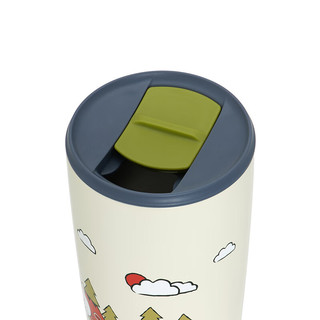 THERMOS 膳魔师 LINE FRIENDS露营系列 TCDP-400-CP(LF) 保温杯 415ml 奶油白