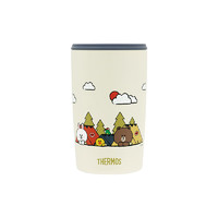 THERMOS 膳魔师 LINE FRIENDS露营系列 TCDP-400-CP(LF) 保温杯 415ml 奶油白