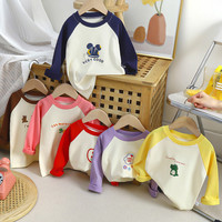 珑淼轩 儿童纯棉长袖t恤*3件