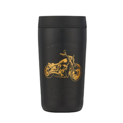 THERMOS 膳魔师 黑金骑士系列 保温杯  420ml 附带杯套