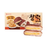 88VIP：LOTTE 乐天 巧克力味糯米豆粉夹心打糕 180g 盒装