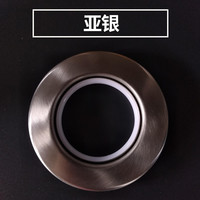 10只不锈钢窗帘环罗马圈窗帘配件辅料罗马杆圈环窗帘扣环吊环圆环