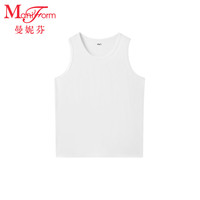 MW1男士圆领窄肩背心莫代尔清凉透气打底运动背心40400029 010