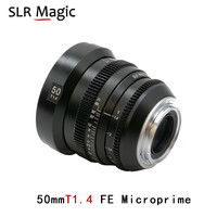 SLR Magic slrmagic50mmT1.4全幅大光圈e卡口人像国产手动电影50mm定焦镜头