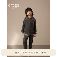 ERDOS KIDS鄂尔多斯童装24秋冬时尚宽松羊绒裤加厚保暖男童长裤裤子