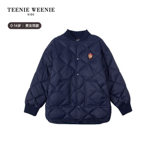 TEENIE WEENIE Kids小熊童装 菱格轻薄羽绒服