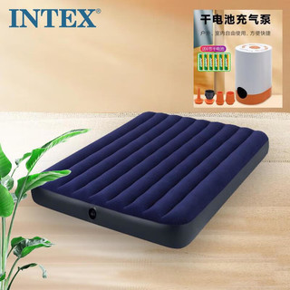 INTEX 双人气垫床 64759 充气床垫 152*203*25cm