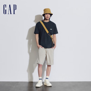 Gap 盖璞 男女装夏季新款棉质logo口袋短袖T恤 546493