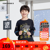 Converse匡威【变形金刚联名】儿童童装T恤CNVB-LS-G690 正黑色 140/68