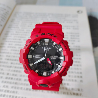 卡西欧（CASIO）G-SHCOK手表男运动腕表 GA-800-4APR 