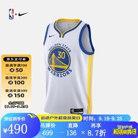 NIKE 耐克 NBA-勇士队库里男子速干背心运动球衣篮球服