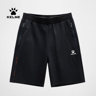 KELME 卡尔美 针织短裤男2024夏季新款休闲运动薄款简约舒适五分裤