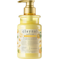 claynal 蓬派 日本进口claynal蓬派氨基酸免蒸清润蓬松护发素 450ml