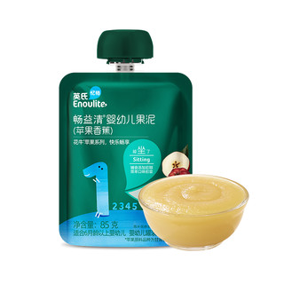 88VIP：Enoulite 英氏 Engnice）畅益清宝宝辅食泥婴幼儿果泥苹果香蕉泥85g*1袋 苹果香蕉泥*1