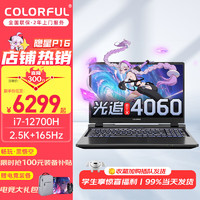 COLORFUL 七彩虹 将星X15AT 24款 i7-13700HX/RTX4060/165Hz 16G内存+512G固态