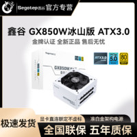 百亿补贴：Segotep 鑫谷 COLORFUL 七彩虹 GX850W 冰山版 金牌全模组ATX电源 850W