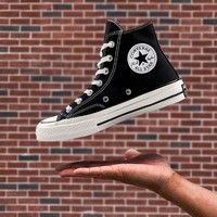 CONVERSE 匡威 all star 70s系列 1970s 中性运动帆布鞋 162050C 黑色 44