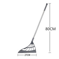 恒优启 魔术扫把多功能除尘硅胶扫帚不粘毛卫生间刮水拖把