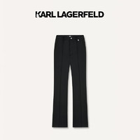 Karl Lagerfeld卡尔拉格斐2024秋季新款微喇休闲裤老佛爷K26E1001