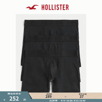 HOLLISTER24秋季三条装运动风紧身四角裤 男 KI314-4027 黑色 XXL (185/104A)