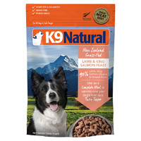 K9Natural 宠源新 K9 NATURAL新西兰进口全价生骨肉犬主食冻干狗粮羊肉&帝王鲑500g/袋